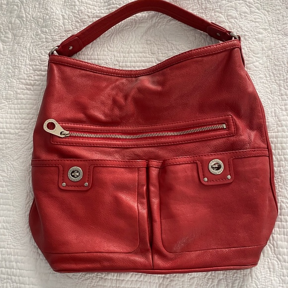 Marc Jacobs red slouchy tote - Picture 1 of 2